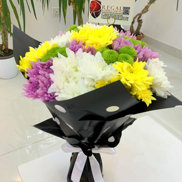 COOL AND CLASSIC - Mix of Chrysanthemums - Image 3