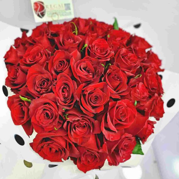 RED ROSES BOUQUET -Bouquet Of Red Roses - Image 10