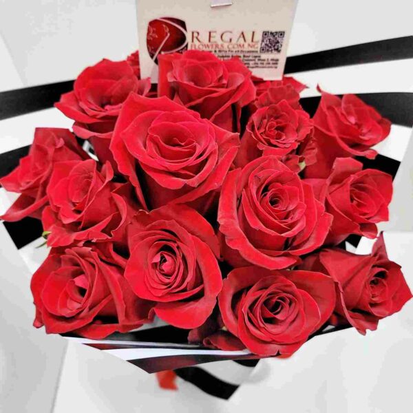 RED ROSES BOUQUET -Bouquet Of Red Roses - Image 12