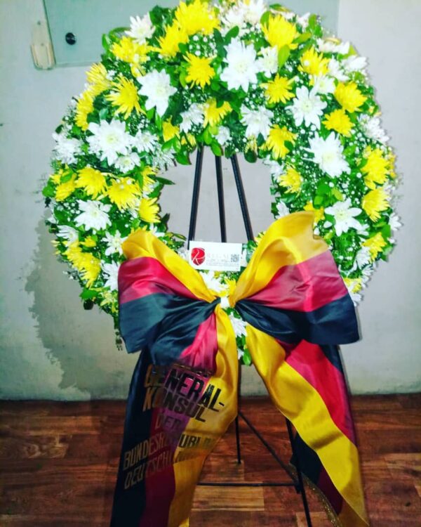 Funeral wreath Always in our heart largest