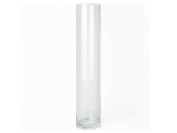 Transparent Tall 50cm Cylindrical Vase . . .more - Image 2