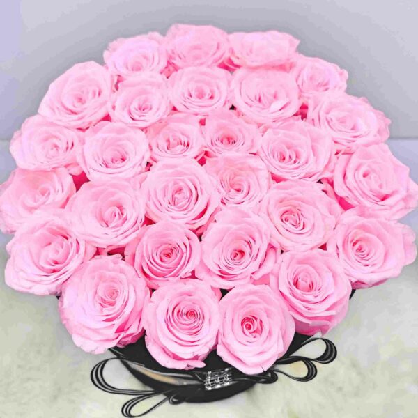 FOREVER PINK ROSES- A luxury Box Of Elegant Preserved Sweet Pink Roses - Image 6