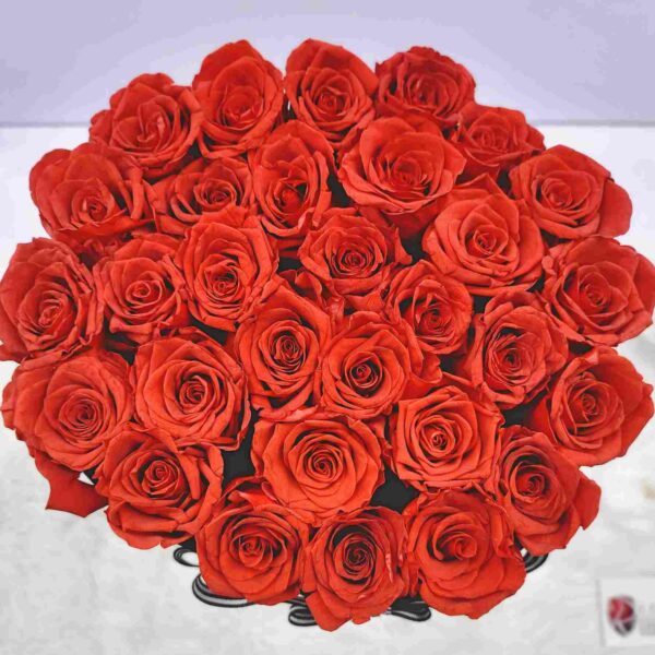 FOREVER RED ROSES-  Box Of Luxury Forever Red Roses - Image 7