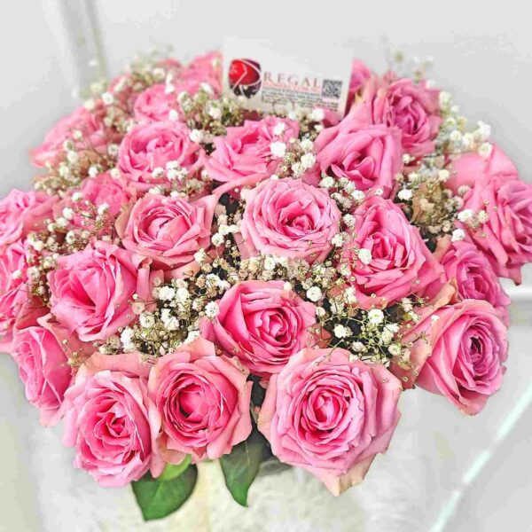 VIP PINK ROSES AND MILLION STARS BOUQUET - Image 4