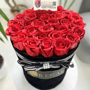 FOREVER RED ROSES-  Box Of Luxury Forever Red Roses
