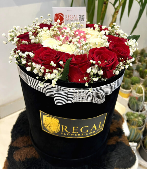 BELLEZA BOX ARRANGEMENTS– Mixed Roses & Million Stars - Image 2