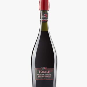 Toselli Non Alcoholic Sparkling Red Wine, 750ml
