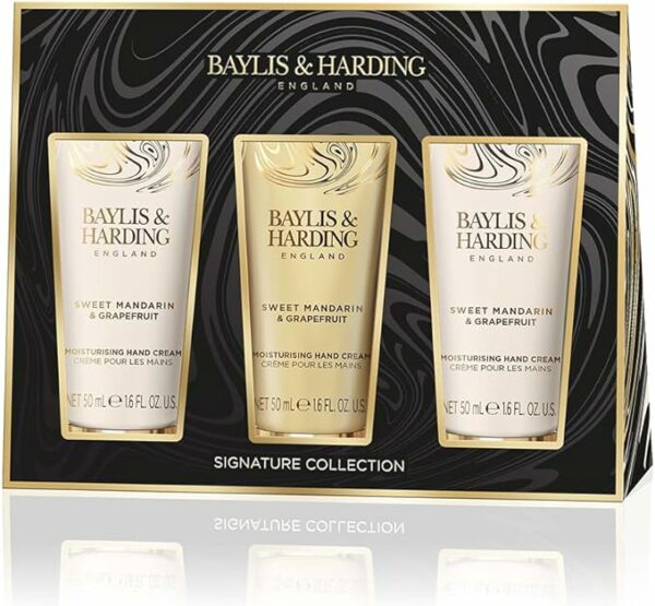 BAYLIS & HARDING - SWEET MANDARIN & GRAPEFRUIT HAND CREAM SET - Image 2