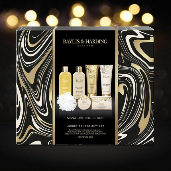 BAYLIS & HARDING - SWEET MANDARIN & GRAPEFRUIT ULTIMATE BATHING LARGE GIFT SET - Image 2