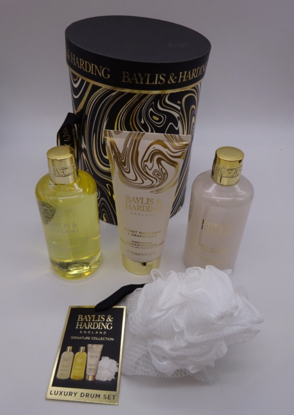 BAYLIS & HARDING - SWEET MANDARIN & GRAPEFRUIT LUXURY DRUM GIFT SET - Image 6